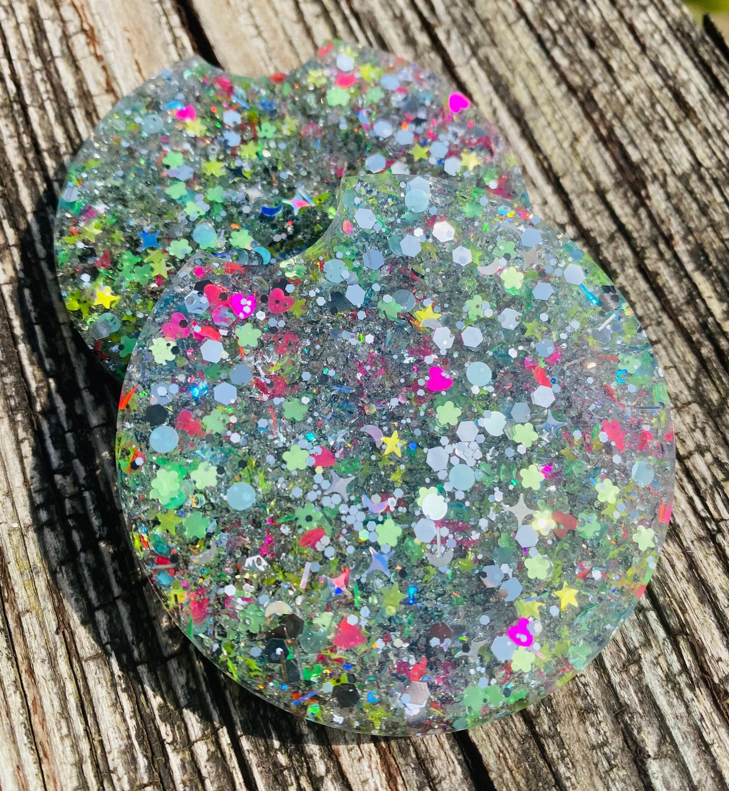 Car coasters, set of 2, car coasters for girls, car accessories, car accessory, glitter car coasters, birthday gift, 80’s baby