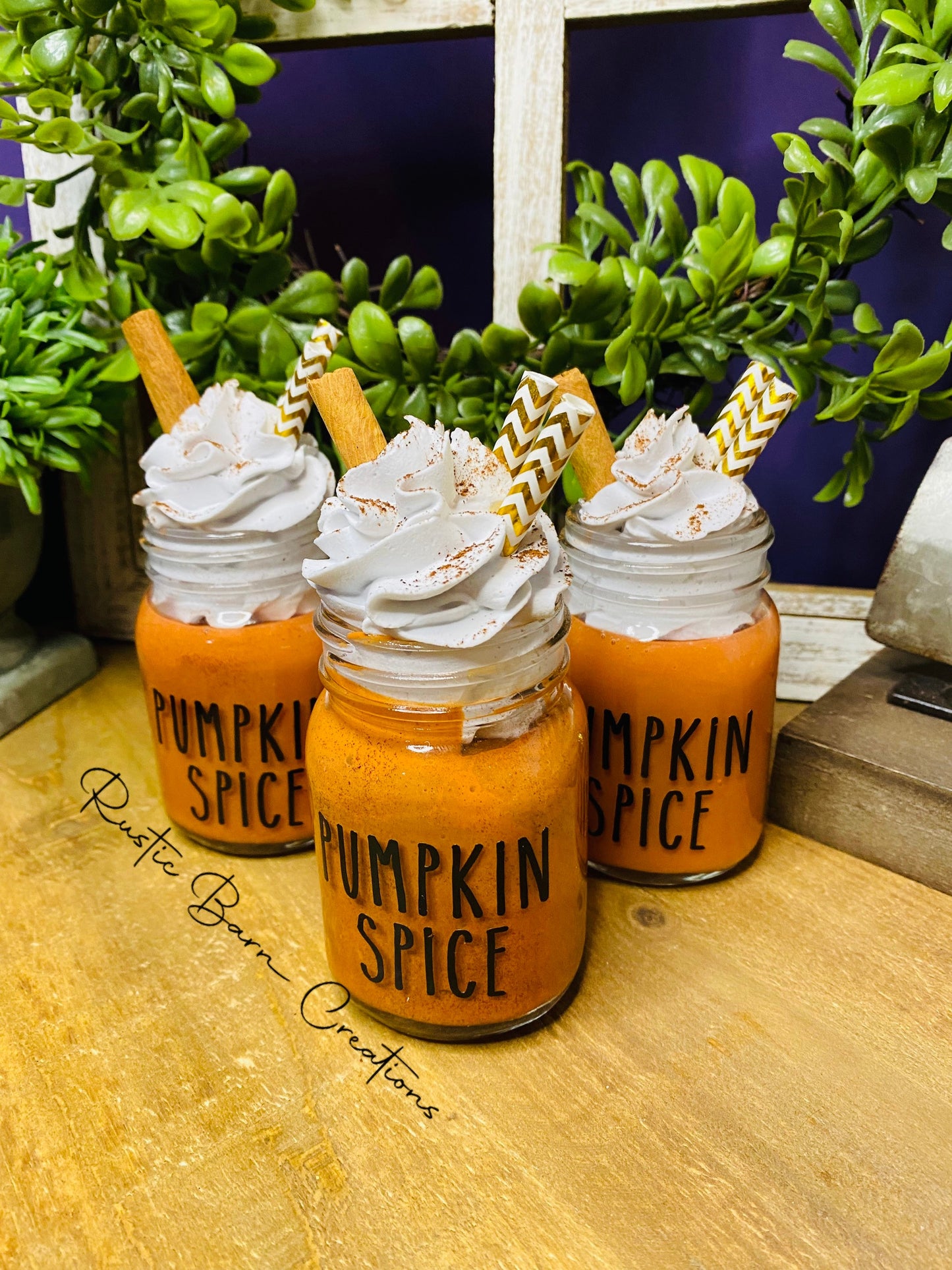 Faux pumpkin spice, faux tiered tray decor, faux pie decor, tiered tray decor, home decor, fall tiered tray decor, pumpkin decor