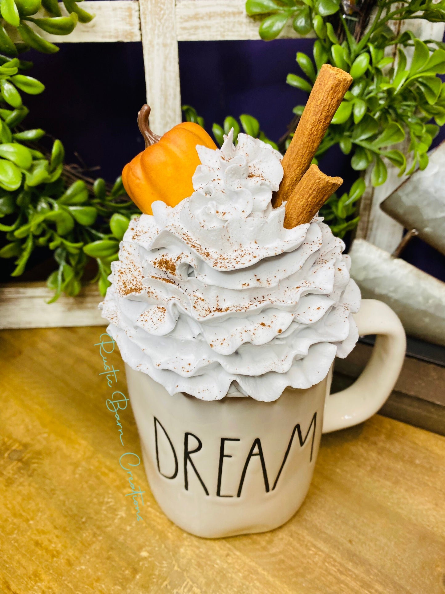 Halloween mug topper, Pumpkin mug topper, fall mug topper, faux mug topper, gift for mom, coffee bar decor, fall mug topper, pumpkin spice