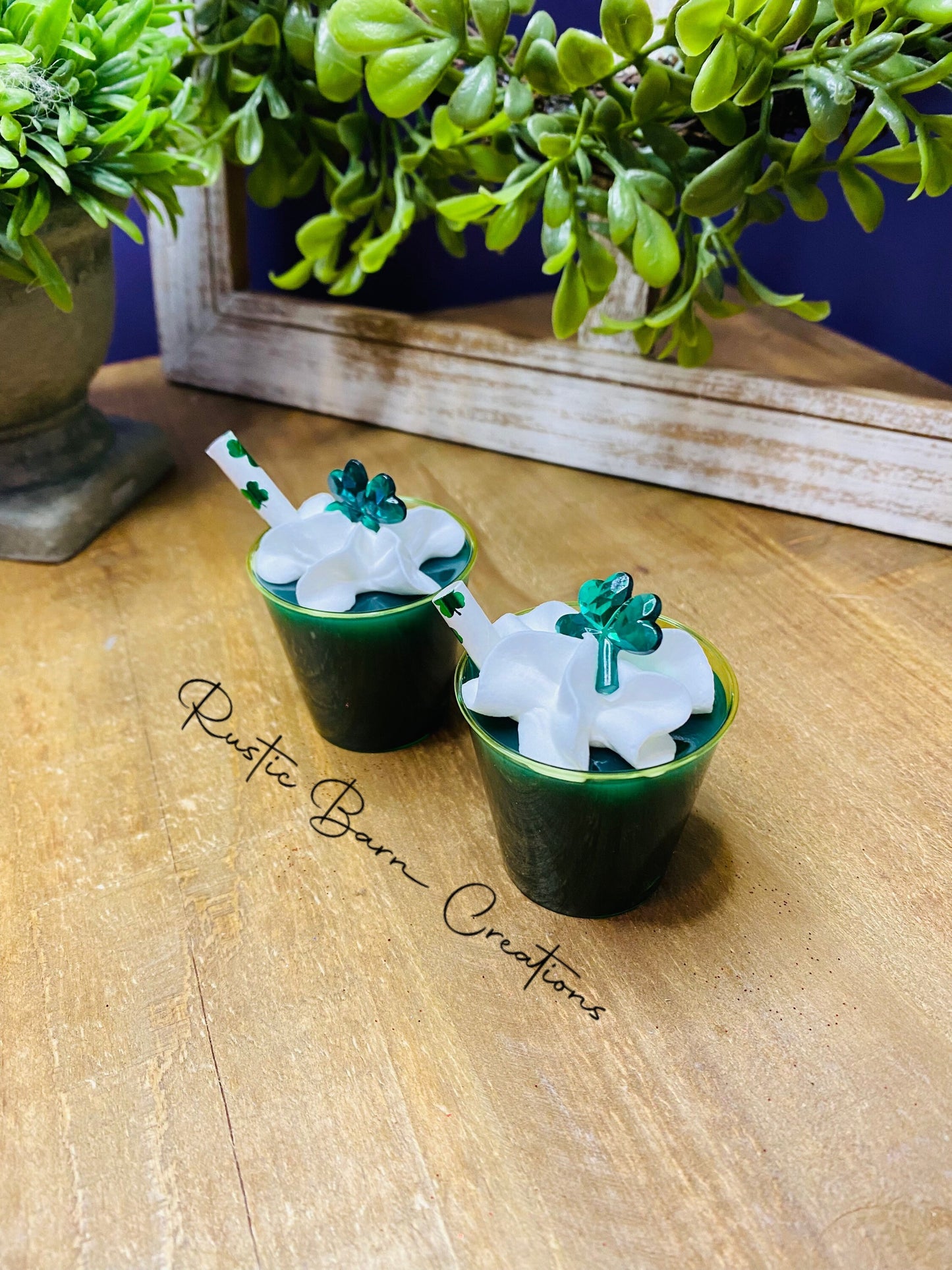 St Patrick’s shot, mini mug, faux mini mug, St Pattys mini mug, gift for mom, coffee bar decor, holiday decor, green decor
