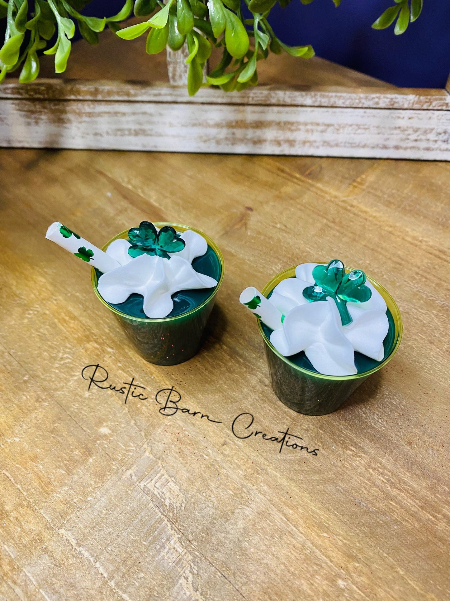 St Patrick’s shot, mini mug, faux mini mug, St Pattys mini mug, gift for mom, coffee bar decor, holiday decor, green decor
