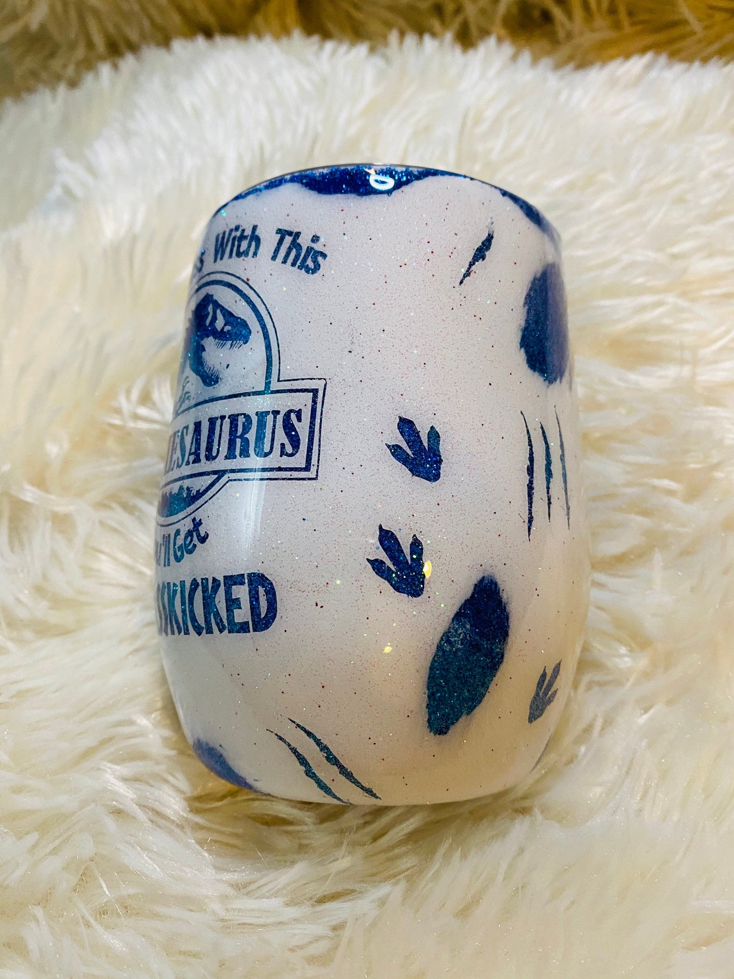 Auntiesaurus wine tumbler, Mamasaurus wine tumbler, glitter tumbler, wine tumbler, Christmas gift, Christmas gift for women
