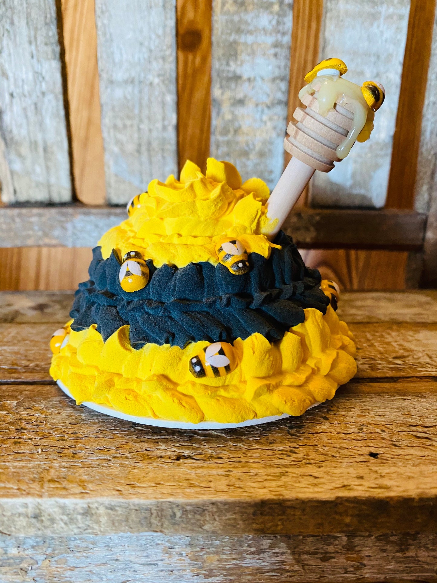 Bee mug topper, honey mug topper, nature, nature mug topper, faux mug topper, faux bee mug topper, gift for mom