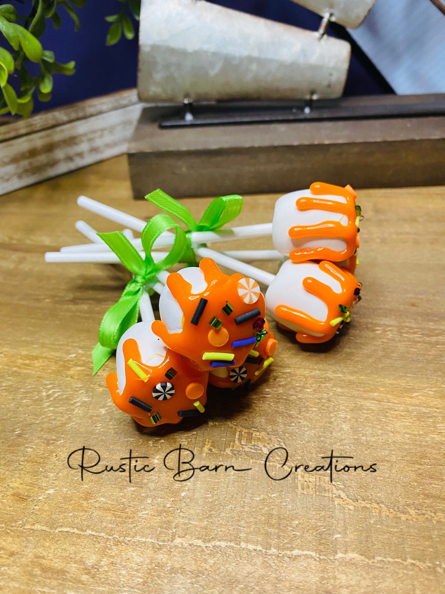 Faux mini marshmallows, tiered tray decor, Halloween tiered tray decor, Halloween decor, faux mini food, faux tiered tray decor, fall decor