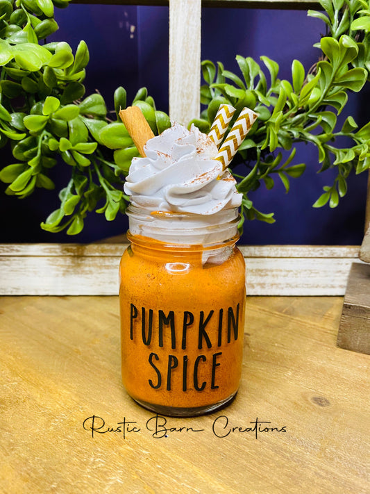 Faux pumpkin spice, faux tiered tray decor, faux pie decor, tiered tray decor, home decor, fall tiered tray decor, pumpkin decor